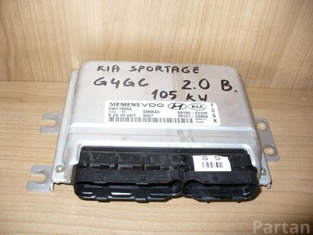 KIA 5WY1993A , 39103-23120 , 39121-23050 / 5WY1993A, 3910323120, 3912123050 SPORTAGE (JE_, KM_) 2006 Control unit for engine