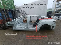 Mercedes-Benz EQS (V297) 2022 Karosserie viertel hinten links