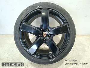 Porsche 7P5601025BD CAYENNE (92A) 2016 Jantes en alliage R21 EJ 10 ET50 5X130