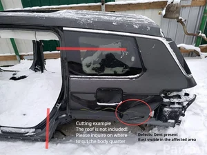 Jeep GRAND CHEROKEE V (WL) 2022 Body quarter Left Rear