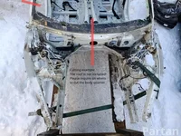 Porsche 971805102A PANAMERA (971) 2018 ćwiartka samochodowa z przodu po prawej