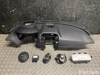 Jaguar GX7304320ECW, GX73-14D374-AK, GX63-043B13-BC, GX63-044A74-AB, 635394000A, 635394300A / GX7304320ECW, GX7314D374AK, GX63043B13BC, GX63044A74AB, 635394000A, 635394300A F-PACE (X761) 2017 Prietaisų skydas (panelė) komplektas Vairuotojo oro pagalvė