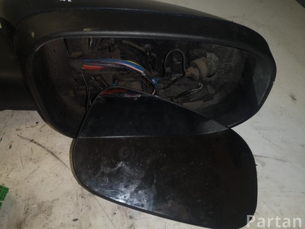 VOLVO 3303-008 / 3303008 S60 I 2005 Outside Mirror Right adjustment electric Turn signal Suround light Manually folding Heated