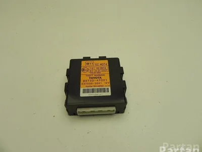 Toyota 89730-47021, 237000-3091 / 8973047021, 2370003091 PRIUS Hatchback (_W2_) 2008 Unité de commande pour dispositif anti-remorquage et dispositif anti-vol - Image 1