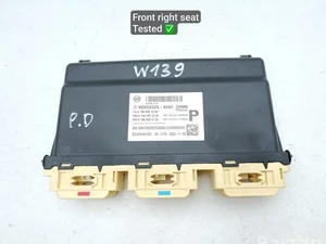 Mercedes-Benz A1669001204 GL-CLASS (X166) 2013 Unité de commande pour siège Right Front