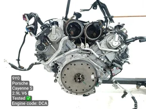 Porsche DCA, 017916, WPA, 010419, 171450, 059105323BN Cayenne 9Y0 9Y3 2019 Visas variklis