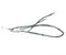 Aston Martin 8D332853AB VIRAGE Volante 2012 Cable de freno de estacionamiento - Imagen 1