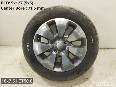 Chrysler 5SQ16TRMAB Pacifica 2018 Jantes en alliage R18 EJ 7.5 5x127 - Image 1