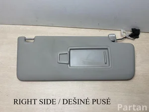 Volkswagen TIGUAN (AD1) 2021 Osłona przeciwsłoneczna z lusterkiem prawa strona