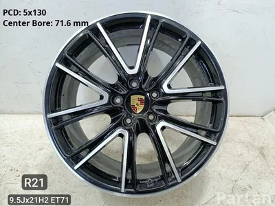 Porsche 971601025M PANAMERA (971) 2018 Jante alu R21 EJ 9.5 5X130 - Image 1