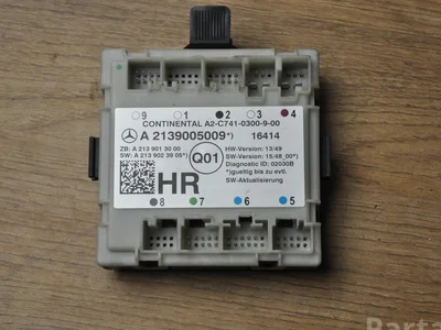 Mercedes-Benz A2139005009 E-CLASS (W213) 2016 Unité de commande pour porte Right Rear - Image 1