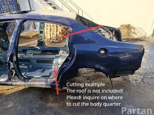 Maserati QUATTROPORTE V 2011 Body quarter Left Rear