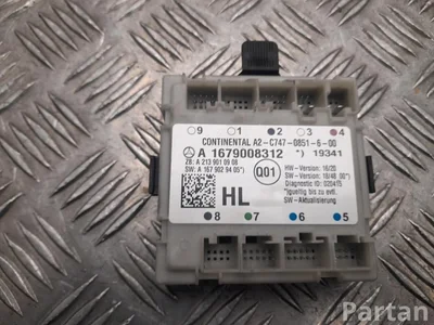 Mercedes-Benz A 167 900 83 12, A 213 901 09 08, A 167 902 94 05 / A1679008312, A2139010908, A1679029405 GLE (W167) (2019 ...) 2020 БУ двери сзади слева - Изображение 1