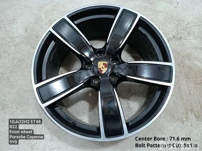 Porsche 9Y0.601.025.AP / 9Y0601025AP Cayenne 9Y0 9Y3 2019 Легкосплавные диски R22 EJ 10 ET48 5X130 - Изображение 1
