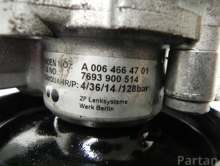 MERCEDES-BENZ A 006 466 47 01 / A0064664701 SLK (R172) 2014 Power Steering Pump