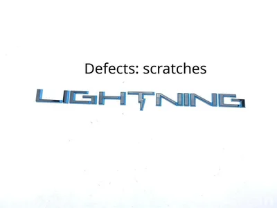 Ford USA F-150 LIGHTNING Crew Cab Pickup 2025 Abzeichen/Emblem - Bild 1