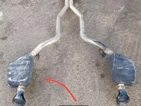 Jeep C8906L, C8906R, C8905 GRAND CHEROKEE IV (WK, WK2) 2015 Silencieux