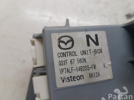 MAZDA GS1F67560N 6 Saloon (GH) 2010 Control Unit, central locking system