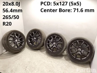 Dodge 5XK97TRMAA DURANGO (WD) 2017 Alloy wheels R20 EJ 8.0 5x127 - Image 1