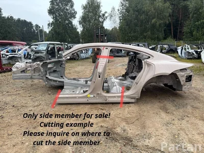 Porsche Taycan 2021 Faldón lateral izquierda - Imagen 1