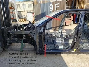 Porsche 9Y0803415C, 9Y0821167A, 9Y0821431, 9Y0805157, 4M0805531, 4M0805457C Cayenne 9Y0 9Y3 2019 Body quarter Left Front