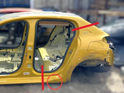 Peugeot 208 II (P21) 2021 Quart de corps Left Rear - Image 1