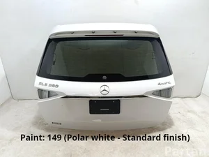 Mercedes-Benz GLE (W167) (2019 ...) 2022 Couvercle de coffre