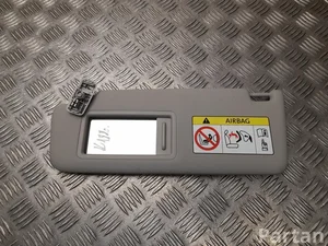 Škoda 5G0 857 551 AT / 5G0857551AT Fabia PJ 2025 Saulės skydelis su veidrodėliu kairė pusė