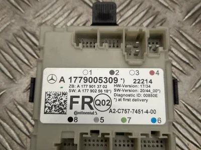 Mercedes-Benz A 177 900 53 09 / A1779005309 B-Class (W247) 2022 Unité de commande pour porte Right Front - Image 1