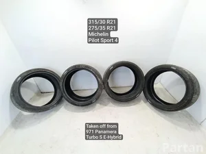 Porsche PANAMERA (971) 2018 Opony R21 275/ 315/ /30 /35