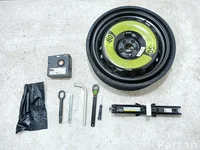 Audi 4KE601010, 4KE.011.031.A, 4L0.012.615.A / 4KE601010, 4KE011031A, 4L0012615A Q8 e-tron 2024 roue de secours complect