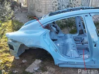 Porsche Taycan 4S 2022 Body quarter Right Rear