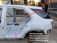 Mercedes-Benz A1676106600, A1676113800, A1676364400, 167646020C GLE (W167) (2019 ...) 2022 Cuarto cuerpo del coche Left Rear