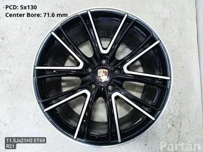 Porsche 971601025N PANAMERA (971) 2018 Alloy wheels R21 5X130 ET69 EJ 11.5 - Image 1