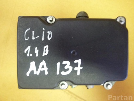 RENAULT 0 265 232 077, 8200 747 140 / 0265232077, 8200747140 CLIO III (BR0/1, CR0/1) 2007 Control unit ABS Hydraulic 