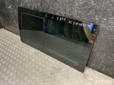 Volkswagen 7E0847711J MULTIVAN V (7HM, 7HN, 7HF, 7EF, 7EM, 7EN) 2011 Šoninis kėbulo stiklas kairysis galinis - Nuotrauka 1