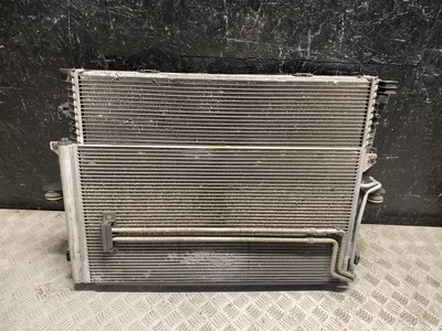 Volkswagen 7L6121253B, 7L0820411G, 7L0121203J TOUAREG (7LA, 7L6, 7L7) 2009 Radiateur complect Refroidisseur d'air comprimé intermédiaire Ventilateur de radiateur Condenseur - Image 1