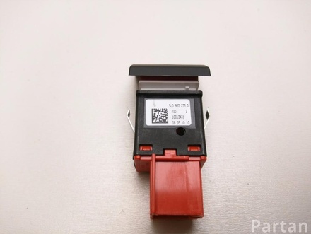 SKODA 5J0 953 235 D / 5J0953235D FABIA II (542) 2010 Emergency light/Hazard switch