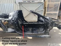 Chevrolet Corvette (C8) 2023 ćwiartka samochodowa z tyłu po prawej