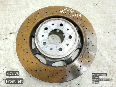 Maserati 235318 GRAN TURISMO 2011 Stabdžių diskas kairė priekis - Paveiksliukas 1