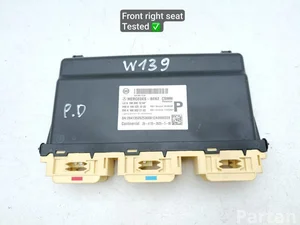 Mercedes-Benz A1669001204 GL-CLASS (X166) 2013 Unité de commande pour siège Right Front
