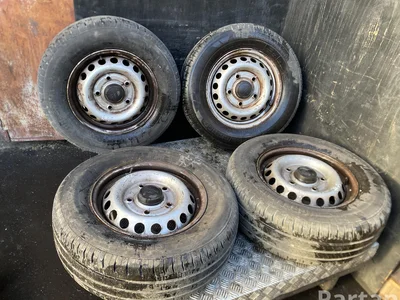 Ford BK21-1007-FB, 5x160 / BK211007FB, 5x160 TRANSIT Box 2018 Roues en acier complect R16 EJ 6.5 ET60 - Image 1