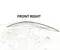 Audi 4J3.853.262 / 4J3853262 E-TRON GT Stufenheck (F83, F8P) 2024 Sonstige Veredelungsdetail - Bild 1