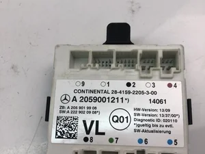 Mercedes-Benz A2059001211 C-CLASS (W205) 2015 unidad de control