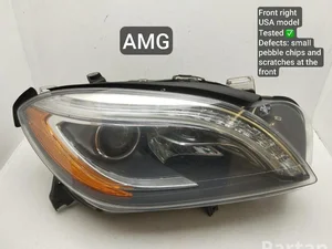 Mercedes-Benz A1668207759, A1669002800 M-CLASS (W166) 2015 Phare USA