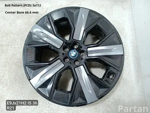 BMW 201423-11, 5A02655BLA / 20142311, 5A02655BLA iX 2023 Felgi aluminiowe 5x112  R21 EJ 9.0