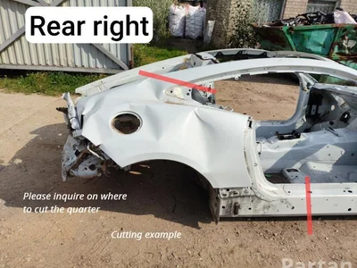 Jaguar F-TYPE Coupe (X152) 2016 Quart de corps Right Rear - Image 1