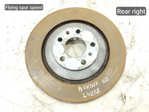 Bentley CONTINENTAL FLYING SPUR (3W_) 2012 Stabdžių diskas dešinysis galinis