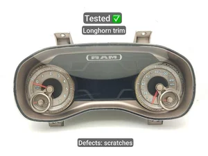 Dodge 68294059AI, P68294059AI RAM 1500 IV gen 2019 Tableau de bord mph