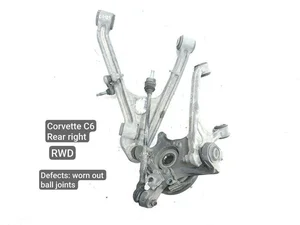 Gebrauchtes Original Chevrolet 10307580, 10307581, 110-8916 / 10307580, 10307581, 1108916 CORVETTE (C6) 2012 Hinterer Radlagergehäuse komplett rechte Seite
